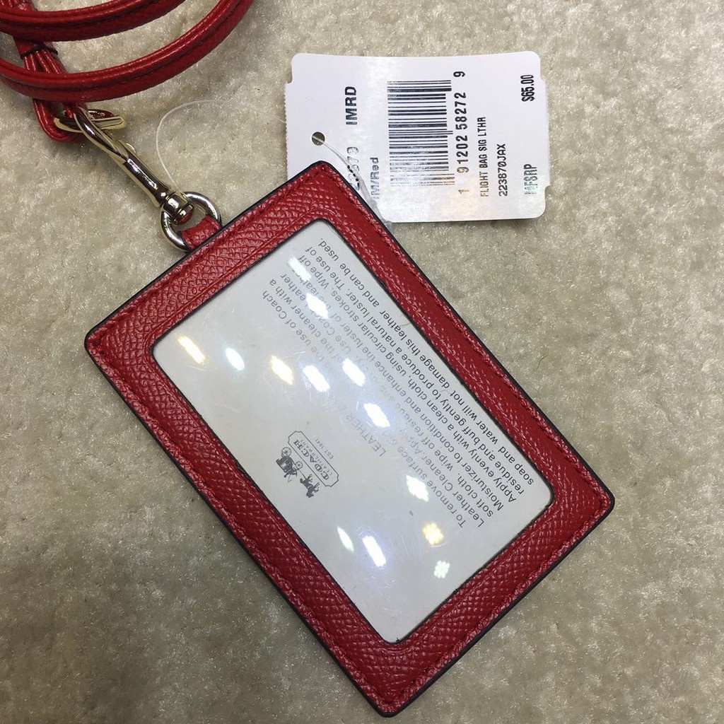 COACH Bao Da Đựng Thẻ Nhân Viên Tiện Lợi F65573