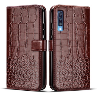 Ốp lưng điện thoại dạng ví da lật dành cho samsung galaxy a70 samsung a70 a 70 sm-a705f a705f a705