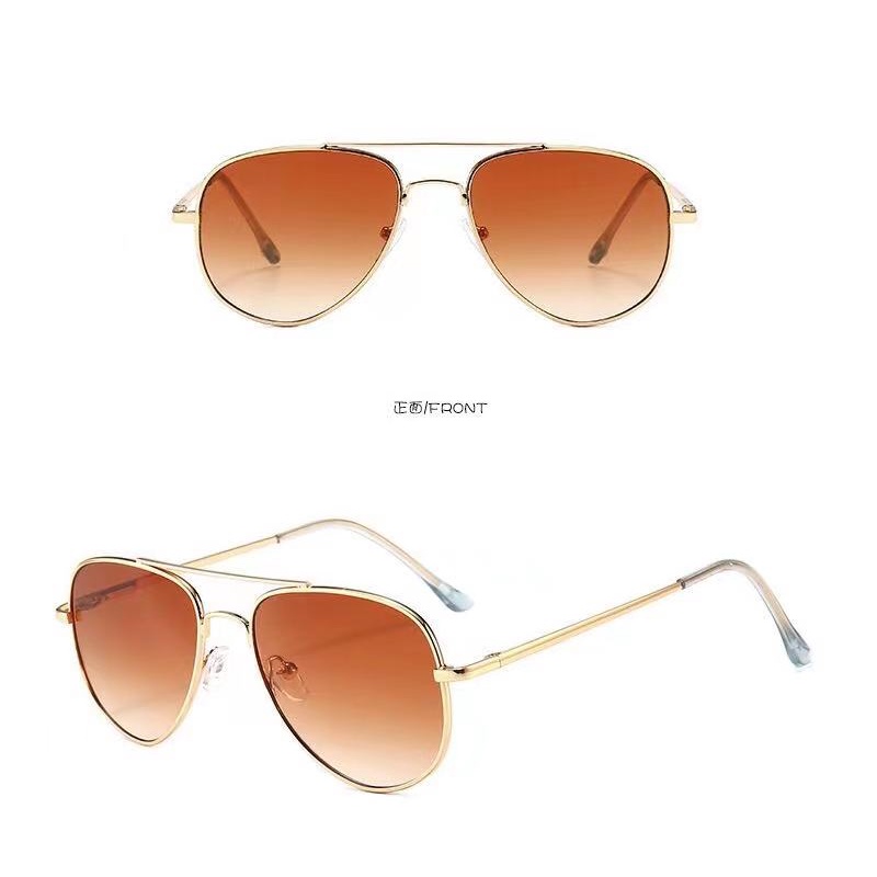 Kính mát gọng kim loại nhiều màu sắc thời trang cho bé