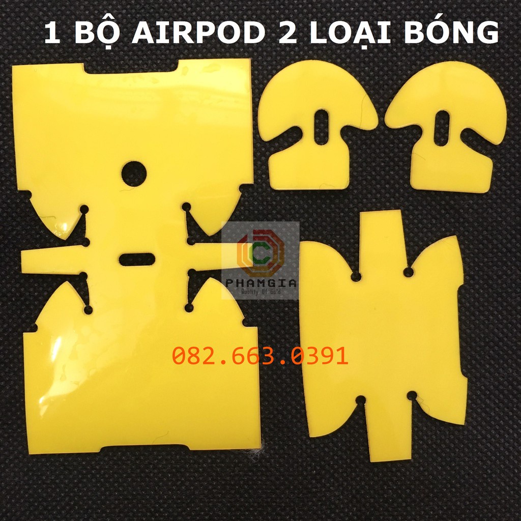 Skin Dán PPF Airpod Pro Airpod 2 có dây Airpod 2 không dây cao cấp chuẩn xịn tự phục hồi vết thương