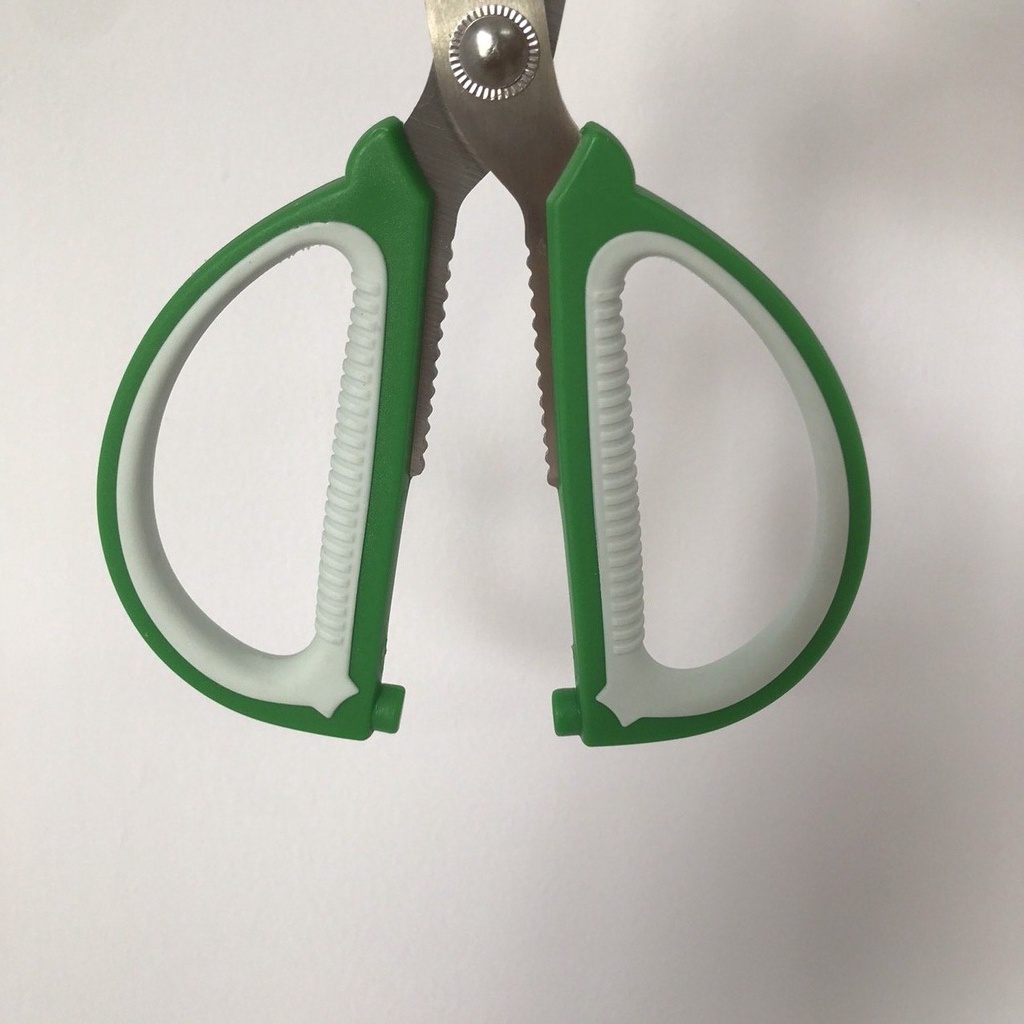 Kéo Cắt Gia Dụng, Kéo Văn Phòng, Kéo Hai Màu 17,19cm Thép Không Rỉ, Kéo Nội Địa Trung