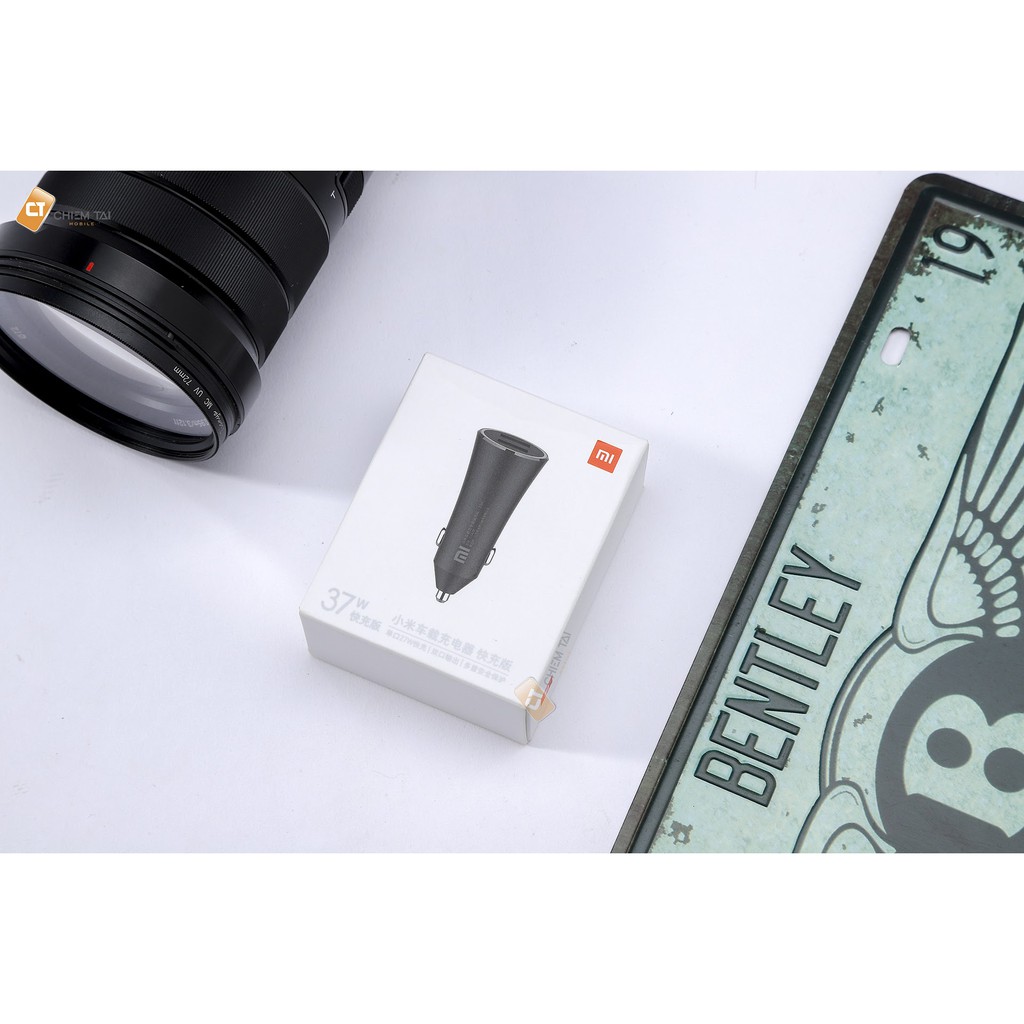 Sạc ô tô 2 cổng USB Xiaomi 37W
