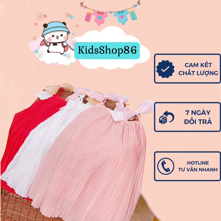 ●◆VÁY CHO BÉ GÁI DẬP LY, MỀM NHŨN, MAY TỈ MỈ CÓ LÓT XINH XỈU NÀNG THƠ CỦA MẸ SIZE 9-21KG [V32]