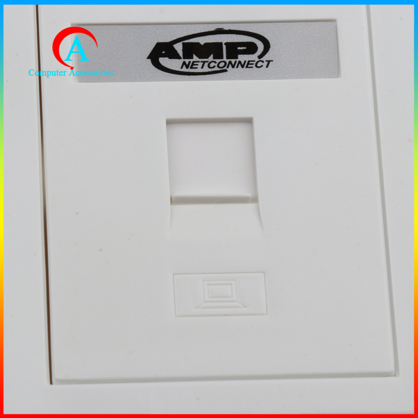 Ổ Cắm Điện Gắn Tường 1 Cổng Rj45 / Rj11 | BigBuy360 - bigbuy360.vn