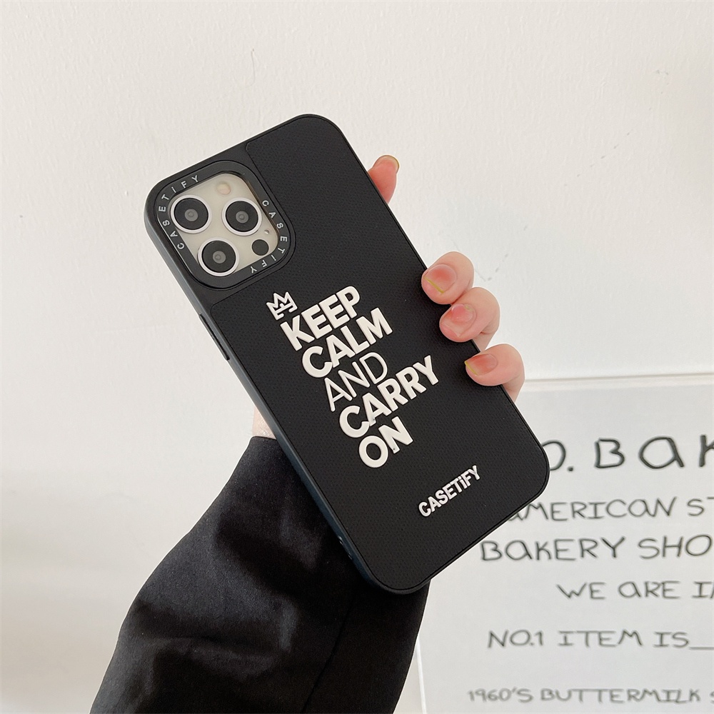 Stereoscopic PVC brand Casetify Shockproof Case For Iphone 13 Pro Max 11 12 Xs Max 7 8 Plus X Xr SE2020 Fashion INS Style 3D Phone Silicone Soft Cover