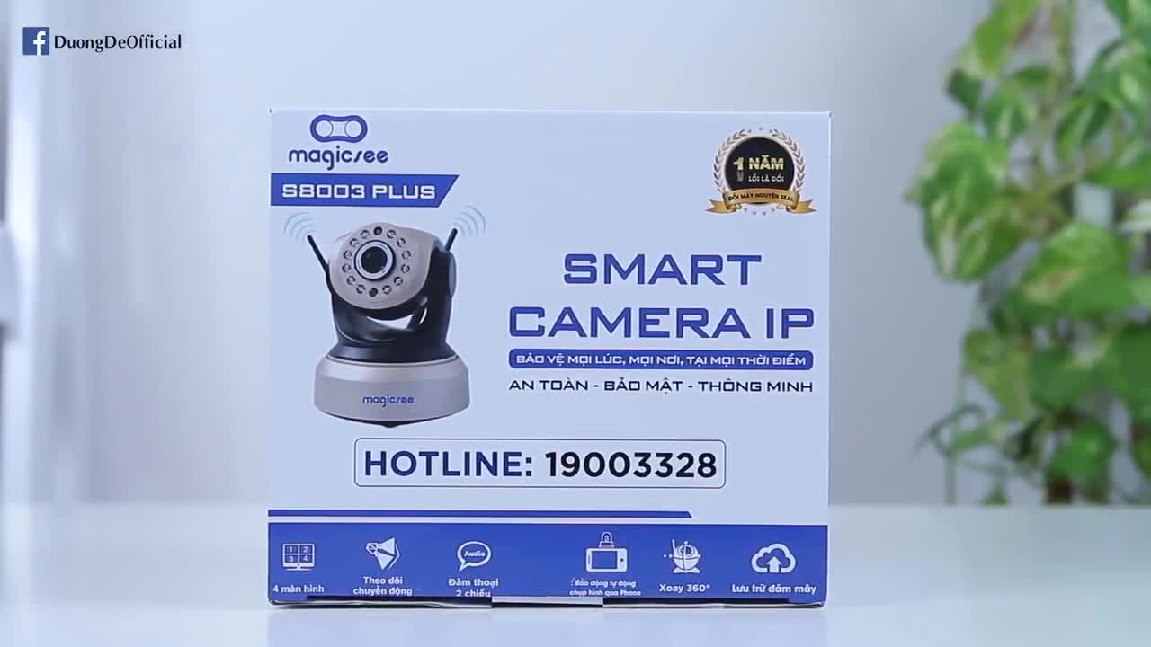 Camera IP Wifi Không dây Magicsee S8003 Plus Full HD1080 Camera giám sát 24/24 | BigBuy360 - bigbuy360.vn