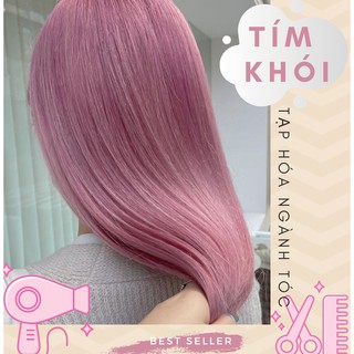 Thuốc Nhuộm Tóc Màu Tím Khói + Tặng Trợ Nhuộm 100ml