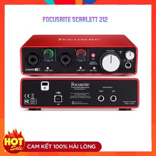 Mua Focusrite Scarlett 2i2 ⚡FREESHIP⚡ Sound Card Âm Thanh - Focus USB Audio SoundCard (3rd - Gen)