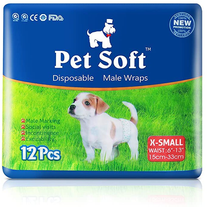 Bỉm cho chó đực Pet Soft - ZIPPOPET SHOP