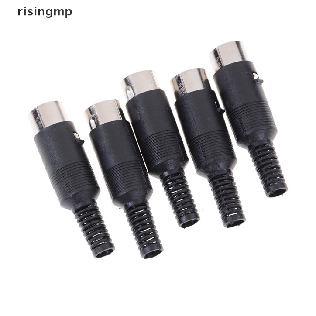 Set 5 Đầu Nối Giắc Cắm DIN 5 Pin Với Dây Cáp Nhựa Chuyên Dụng ♨Trên đó