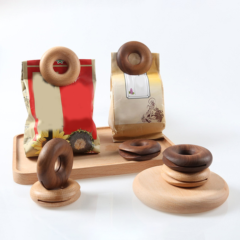 Kẹp Bảo Quản Thực Phẩm Hình Bánh Donut Dễ Thương Bảo Vệ Môi Trường Loại Cr1