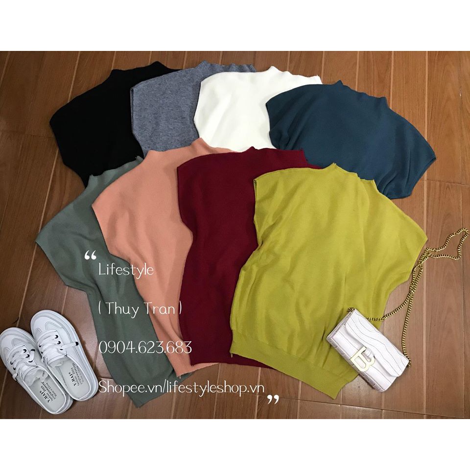 Áo len cổ leo tay hến | BigBuy360 - bigbuy360.vn