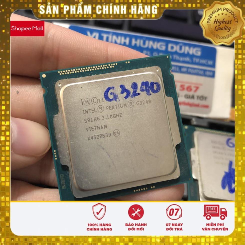 Siêu sale_ CPU socket 1150, g1840, g3220, g3240, g3250, g3260, g3420, g3440, g3450, g3460 chạy main H81, B85