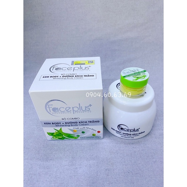 Kem Dưỡng Trắng Da Toàn Thân FacePlus Body Face Plus 200g