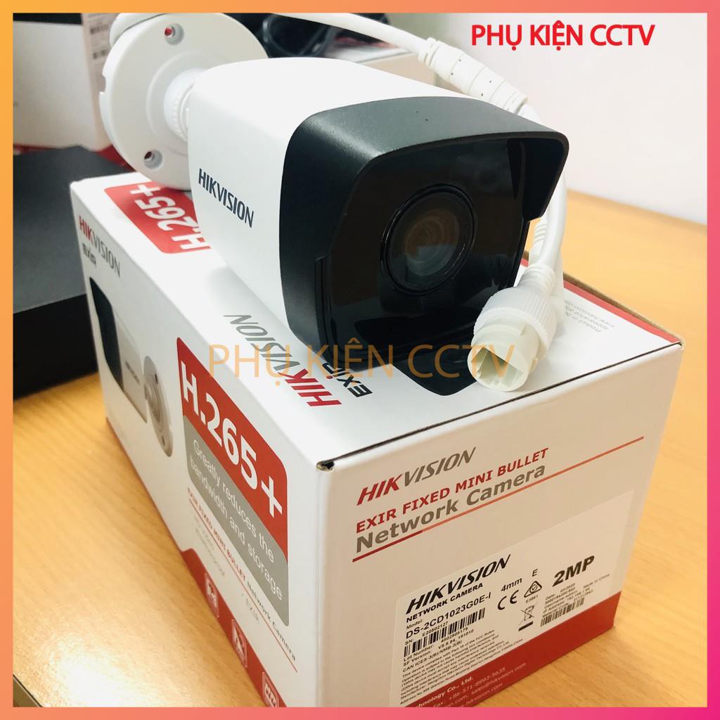 Camera Hikvision IP 2Mp DS-2CD1123G0E-I(L) Bán Cầu Ốp Trần Có POE