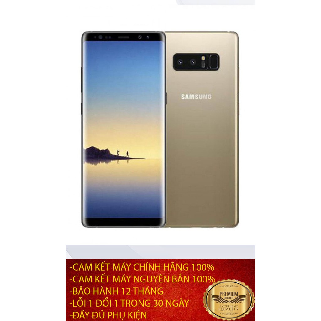 điện thoại samsung note 8 2 sim 99%