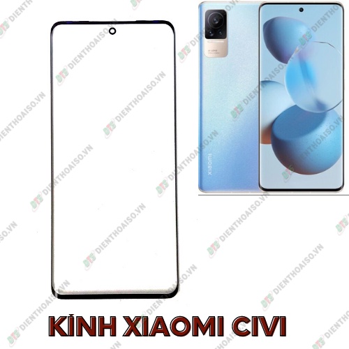 Mặt kính xiaomi civi