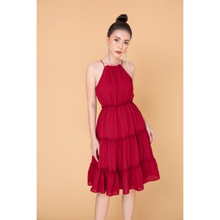 Đầm dài maxi cổ yếm - 20Again