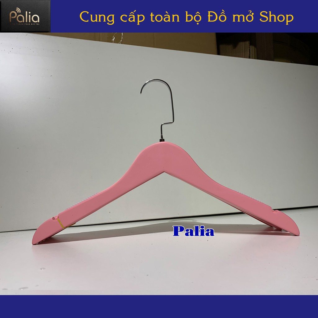 Móc treo quần áo Bằng Gỗ màu Hồng Của Nữ, Móc Chuyên dùng cho shop thời trang, gia đình và khách sạn