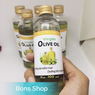 Tinh dầu Virgin Olive Oil nhập khẩu Tây Ban Nha 100ml