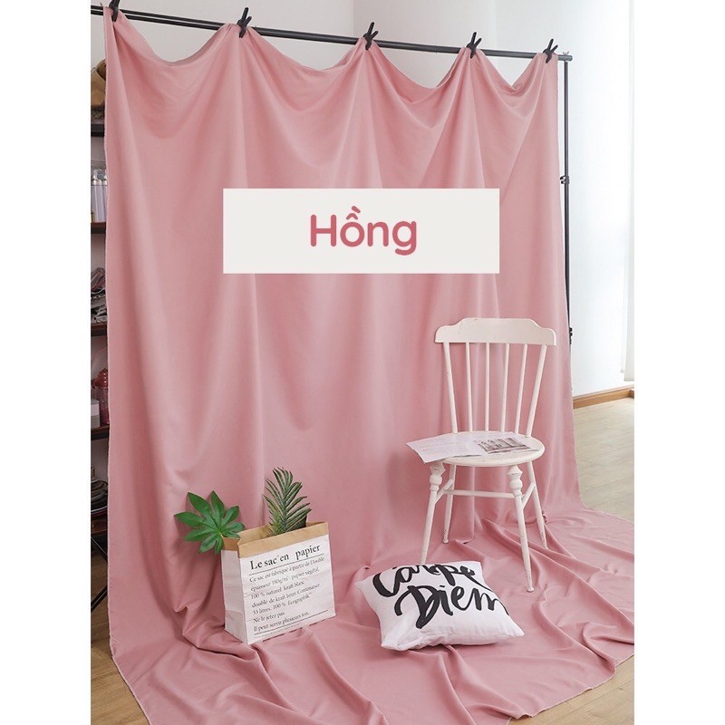 Vải phông nền chụp ảnh mẫu lookbook, livestream khổ lớn (Nhiều màu) - Shop28