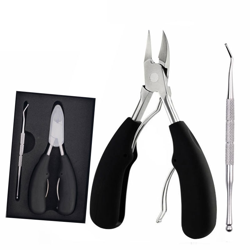 Bộ Kiềm Cắt Bấm Móng Kèm Cây Inox Lấy Khóe
