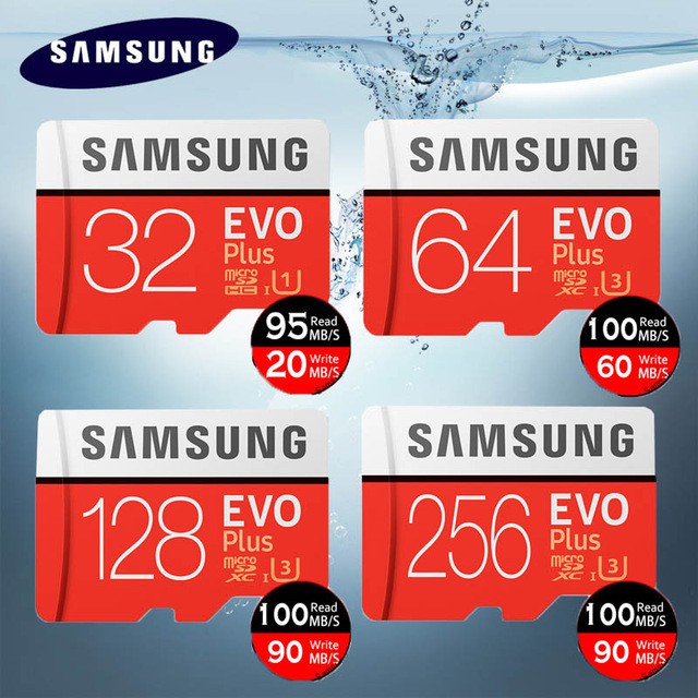 Thẻ Nhớ Micro SD Samsung Evo Plus 32GB Class 10 - 95MB/S (Kèm Adapter) - VL