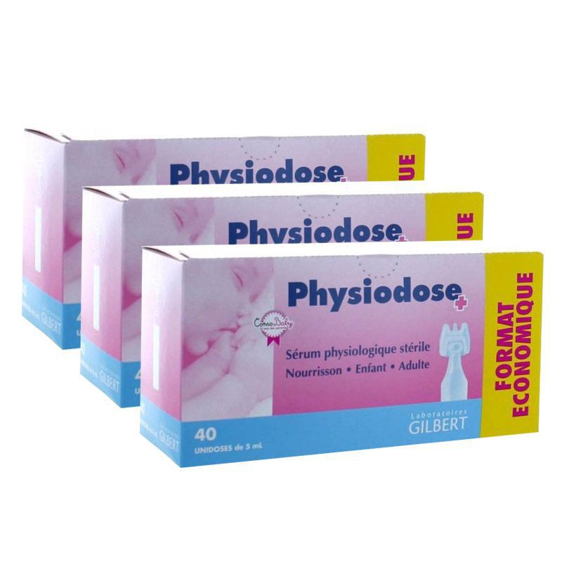 NƯỚC MUỐI SINH LÝ PHYSIDOSE DÙNG HẰNG NGÀY HỘP 40 ỐNG