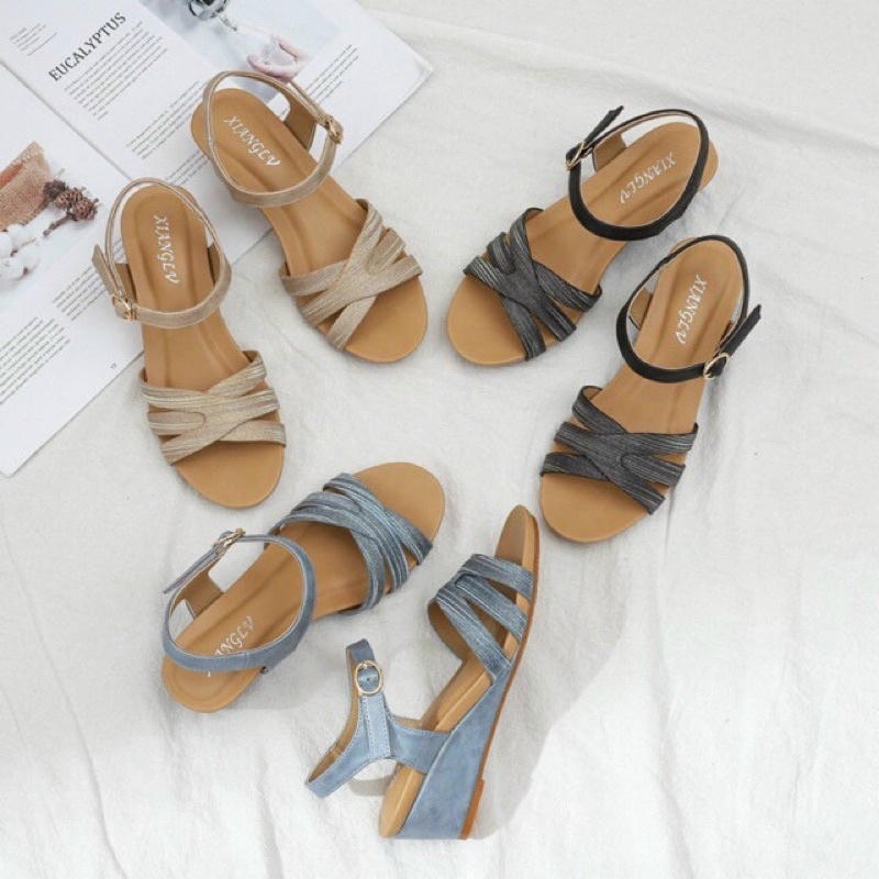 Giày sandal da mềm 2022