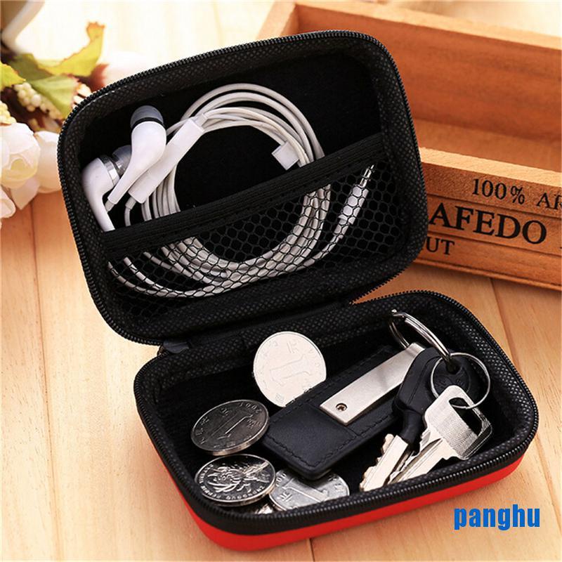 Hộp cứng đựng dây sạc tai nghe thời trang