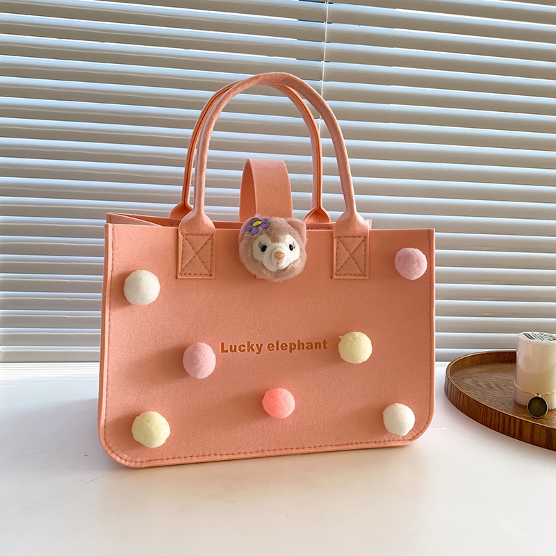 Túi xách IELGY dễ mang theo họa tiết hoạt hình đáng yêu dành cho nữ