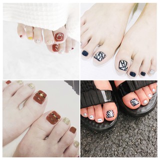 Miếng dán móng chân - Nail Wraps (22 miếng dán khô)