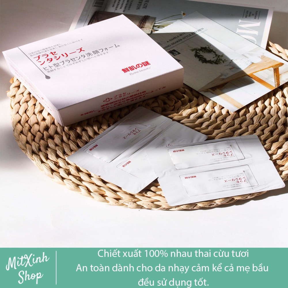 Ủ trắng da mặt [Nội Địa Nhật Hàng Chính Hãng] Mặt Nạ Ủ Trắng Nhau Thai Cừu Giá Rẻ | BigBuy360 - bigbuy360.vn