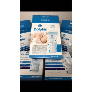 Túi Trữ Sữa Dolphin Hộp 20 Túi/ Túi 250ml - Túi Trữ Sữa Mẹ