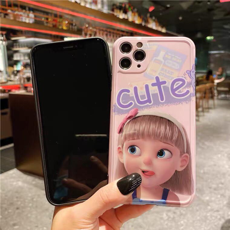 Ốp Lưng Iphone Cô bé cute  - 5/5s/6/6plus/6s/6s plus/6/7/7plus/8/8plus/x/xs/xs max/11/11 Pro/11 Promax