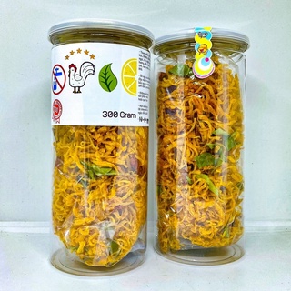 Khô Gà Lá Chanh Cay Ngon Nhà Làm- Hũ 300gr- Ăn Vặt Ba Chị Em | BigBuy360 - bigbuy360.vn