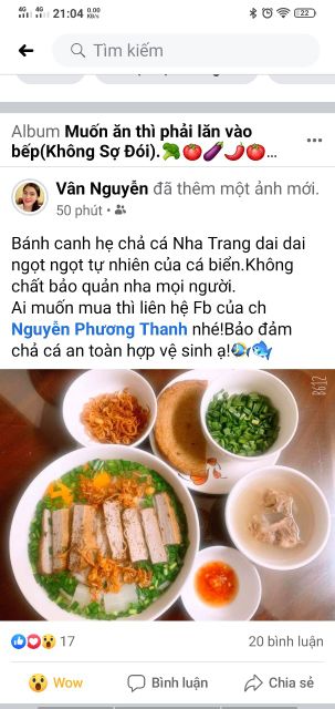 CHẢ CÁ NHA TRANG CHÍNH GỐC ĐẶC BIỆT-BAO NGON