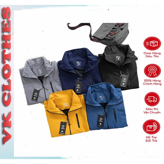 Áo khoác gió cao cấp 2 lớp, chất gió tráng bạc, chống nước,chống gió, ngăn tia UV tuyệt đối hàng cao cấp - Hàng mới về