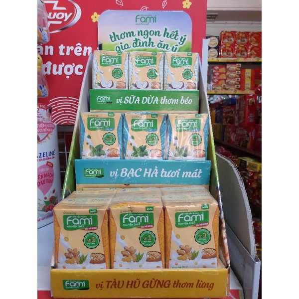 Lốc 6 hộp sữa đậu nành Fami 200ml | BigBuy360 - bigbuy360.vn
