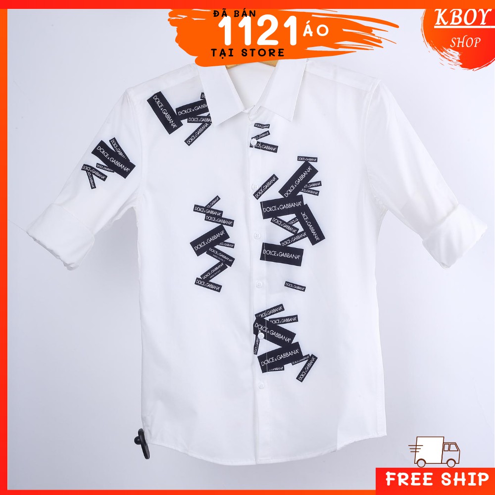 Áo sơ mi Họa tiết cao cấp -Cá tính,nổi bật Tay Dài - Hàng quãng châu cao cấp.Thấm hút,co giãn tối ưu, BIGSIZE  - T8722 | BigBuy360 - bigbuy360.vn