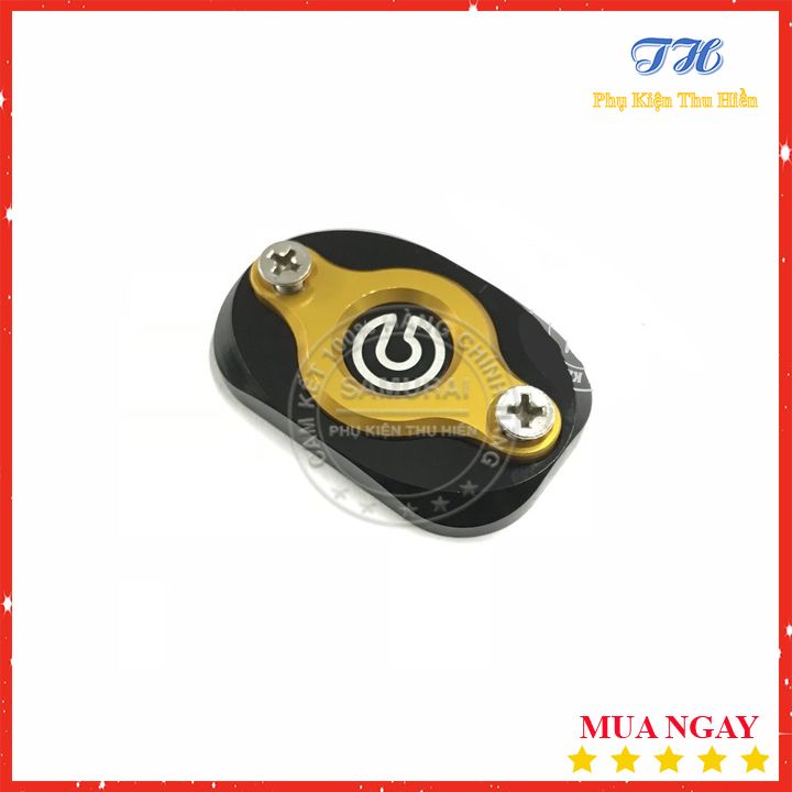 Nắp bình dầu Ya ma ha Mẫu BB (2 lỗ Ốc thẳng)