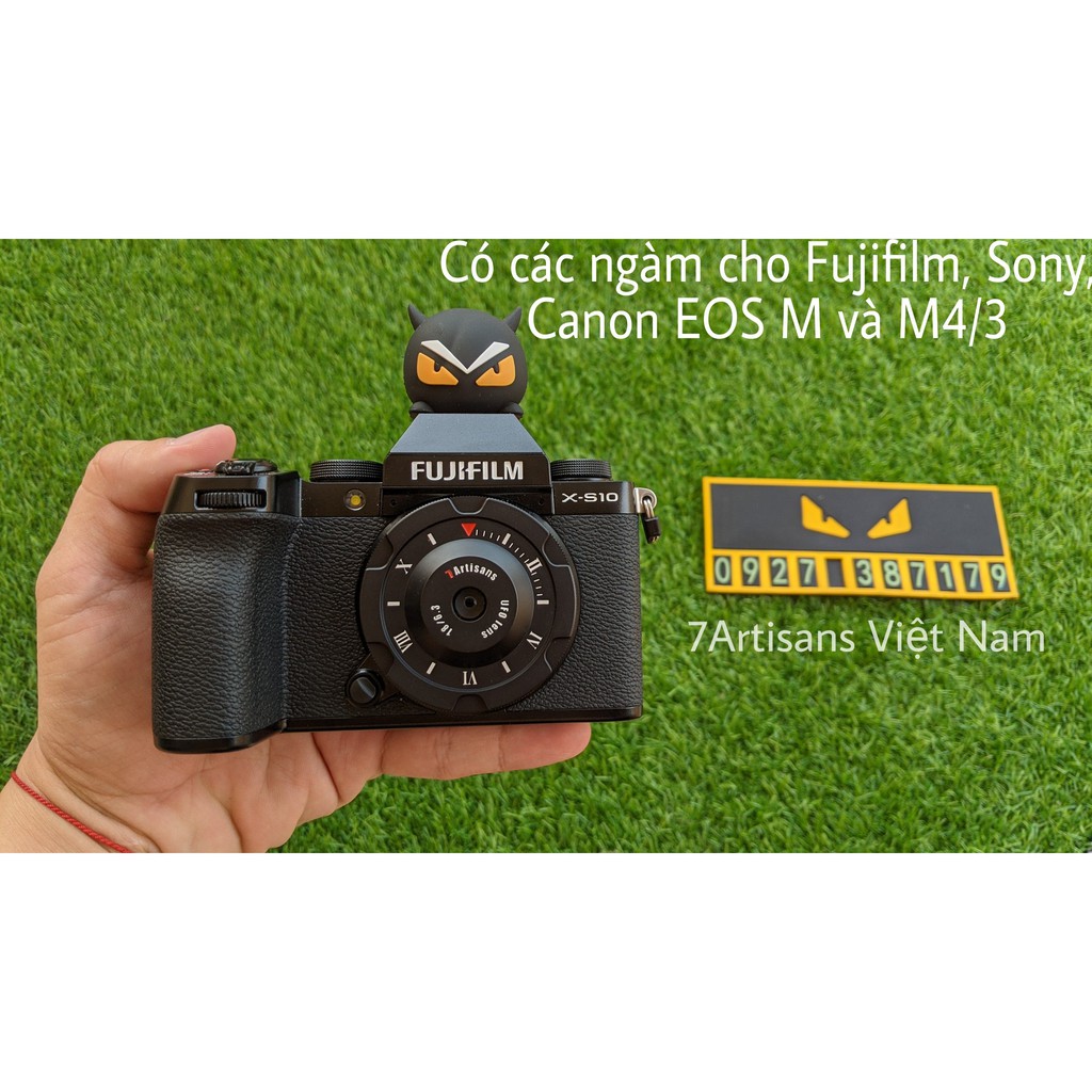 (CÓ SẴN) Ống kính 7Artisans 18mm F6.3 Siêu rộng Siêu nhỏ gọn - Pancake Lens for Fujifilm, Sony, Canon EOS M và M4/3