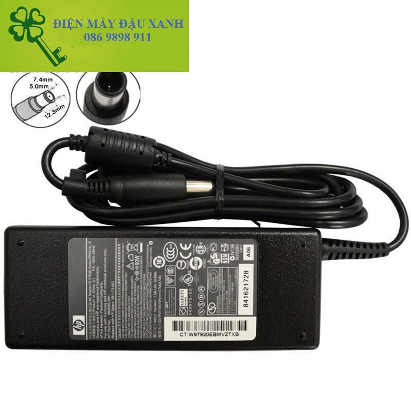 Sạc mới laptop hp-compaq chân kim 19.5v-3.42a giá rẻ. bảo hành 12 tháng lỗi 1 đổi 1.