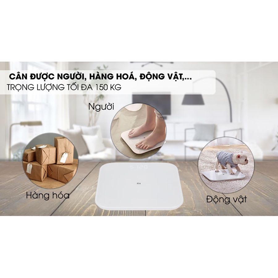 Cân Sức Khỏe Xiaomi Smart Scale 2  thông minh- Trợ Lý Sức Khỏe vô cùng hữu ích và cần thiết trang bị cho gia đình bạn.