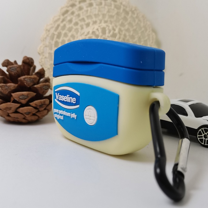 Case Airpods 1/2/Pro/3/Pro2 Lọ Vaseline, Ốp Airpods chất thôi rồi Bạn ơi - Mã TZAP332