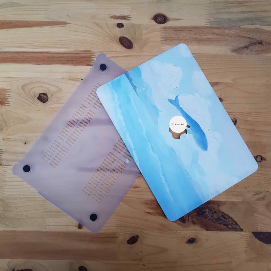Ốp Mácbook hình Cá Voi Xanh