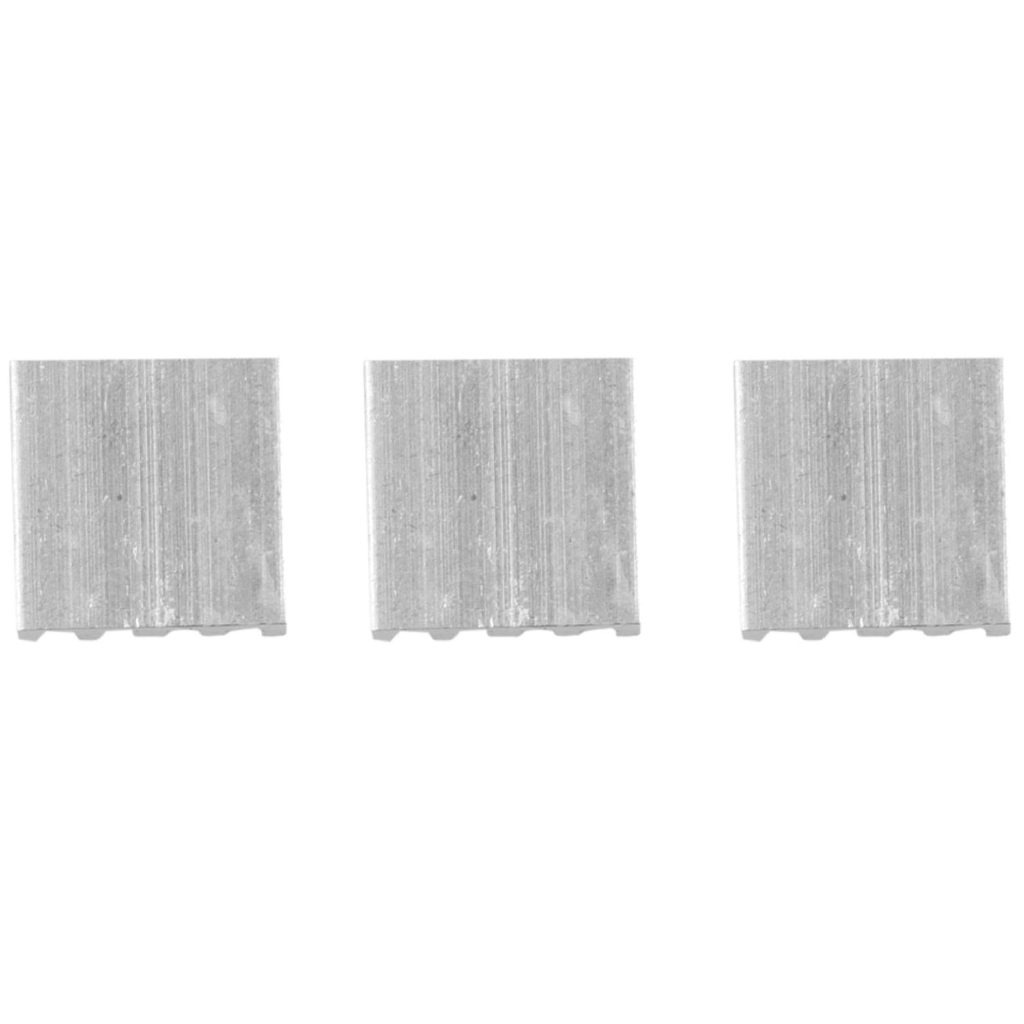 Set 50 miếng nhôm tản nhiệt 9x9 x 5mm cho Ic Led Chipset Ram