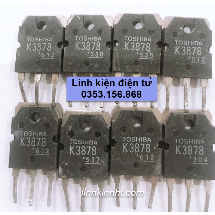 MOSFET 2SK3878 K3878 TO-3P 900V 9A CHÍNH HÃNG THÁO MÁY