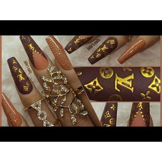 Sticker nails Thương hiệu VL - hình dán móng 3D DH-217