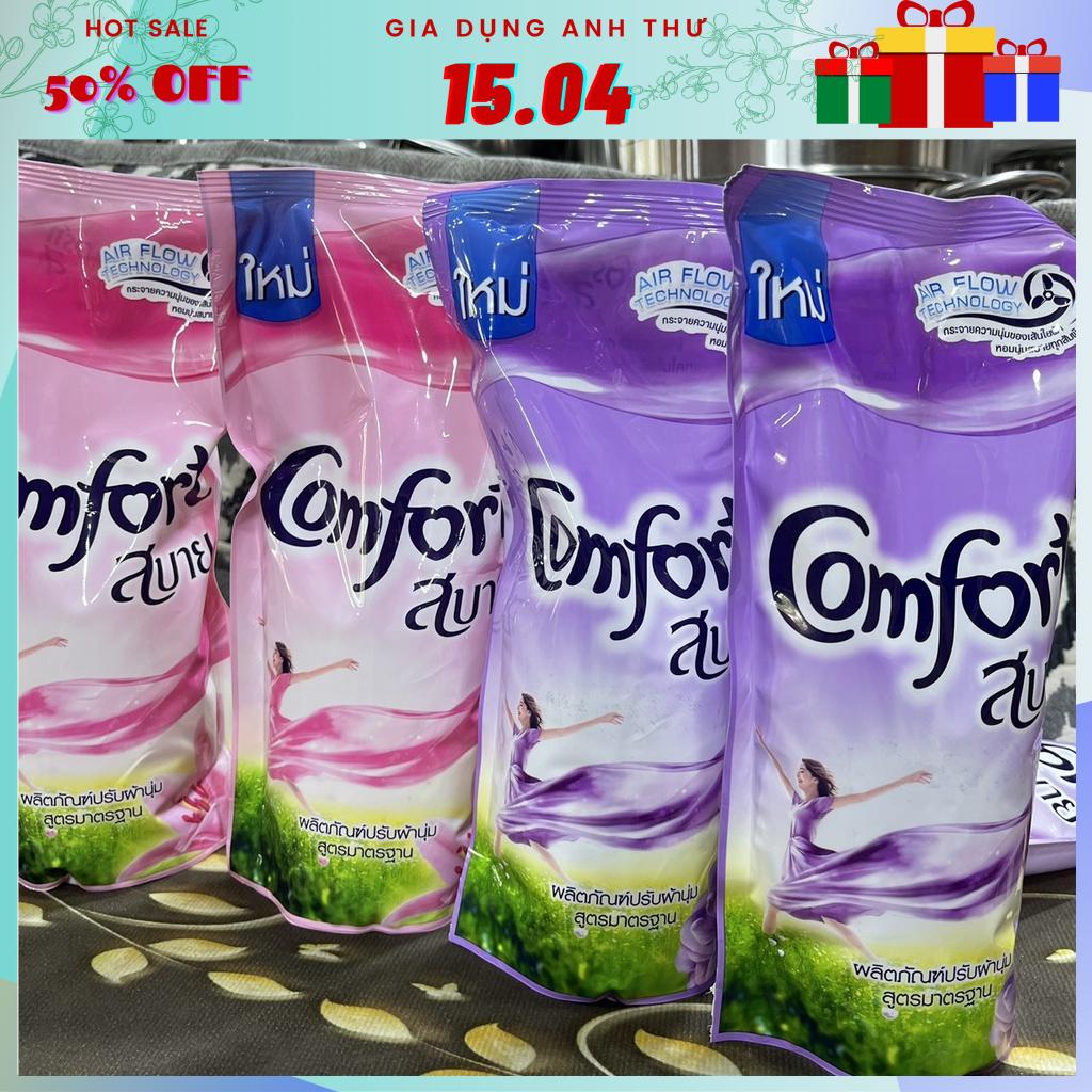 [Rẻ vô địch] Nước xả vải Comfort 580ml Thái Lan  ( combo 3 bịch màu ngẫu nhiên)